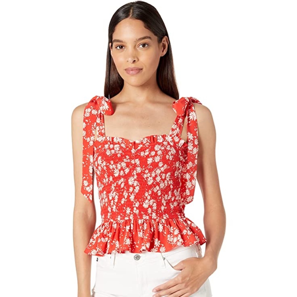 YUMI KIM Revolve tie-shoulder stretchy camisole like new - Picture 4 of 6